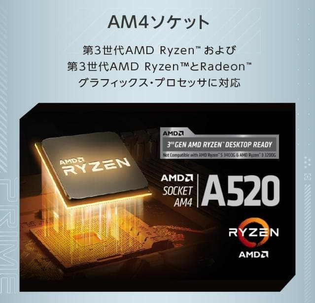 【新品未使用品】ASUS PRIME A520M-K マザーボード