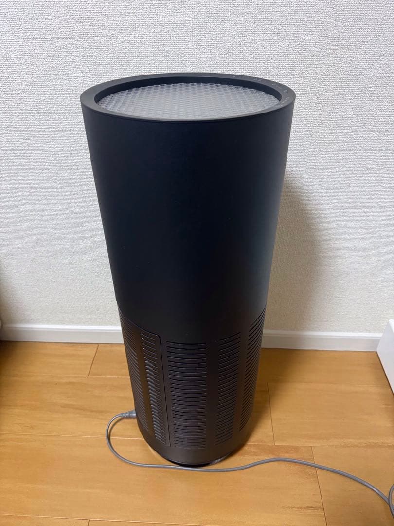 cado 空気清浄機 ブラック　モダン家電