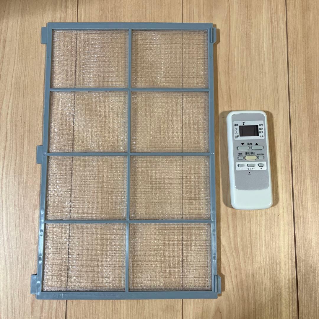 窓用エアコン KAW-1602/IW & 延長取付枠 KAW-9003 小泉成器