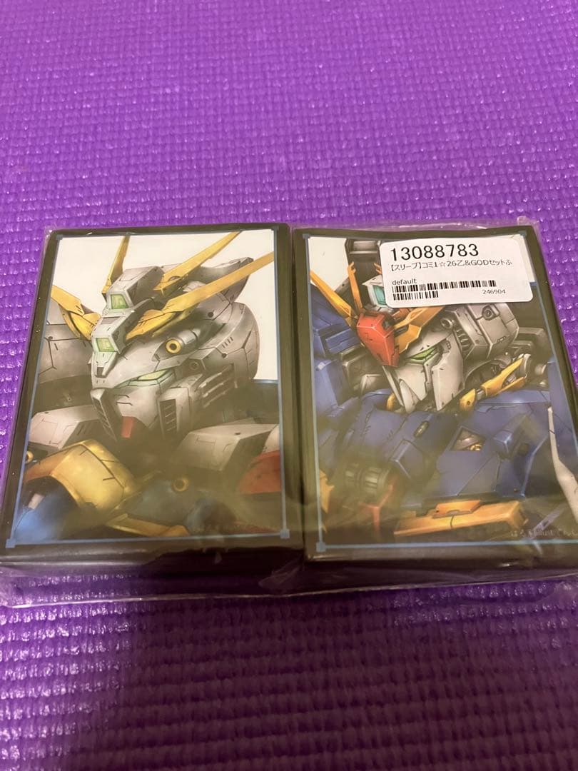 ガンダム　スリーブ　6セット