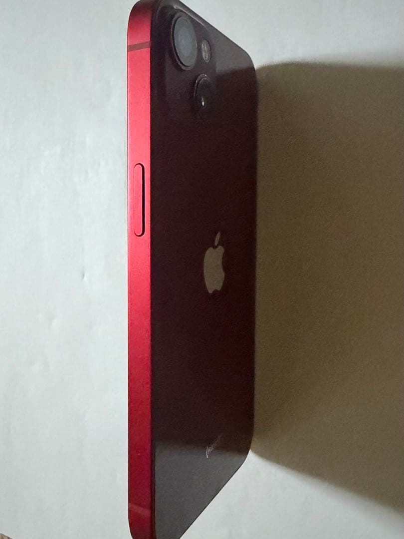 Apple iPhone 13 RED 赤 本体 128GB 84% フィルム付