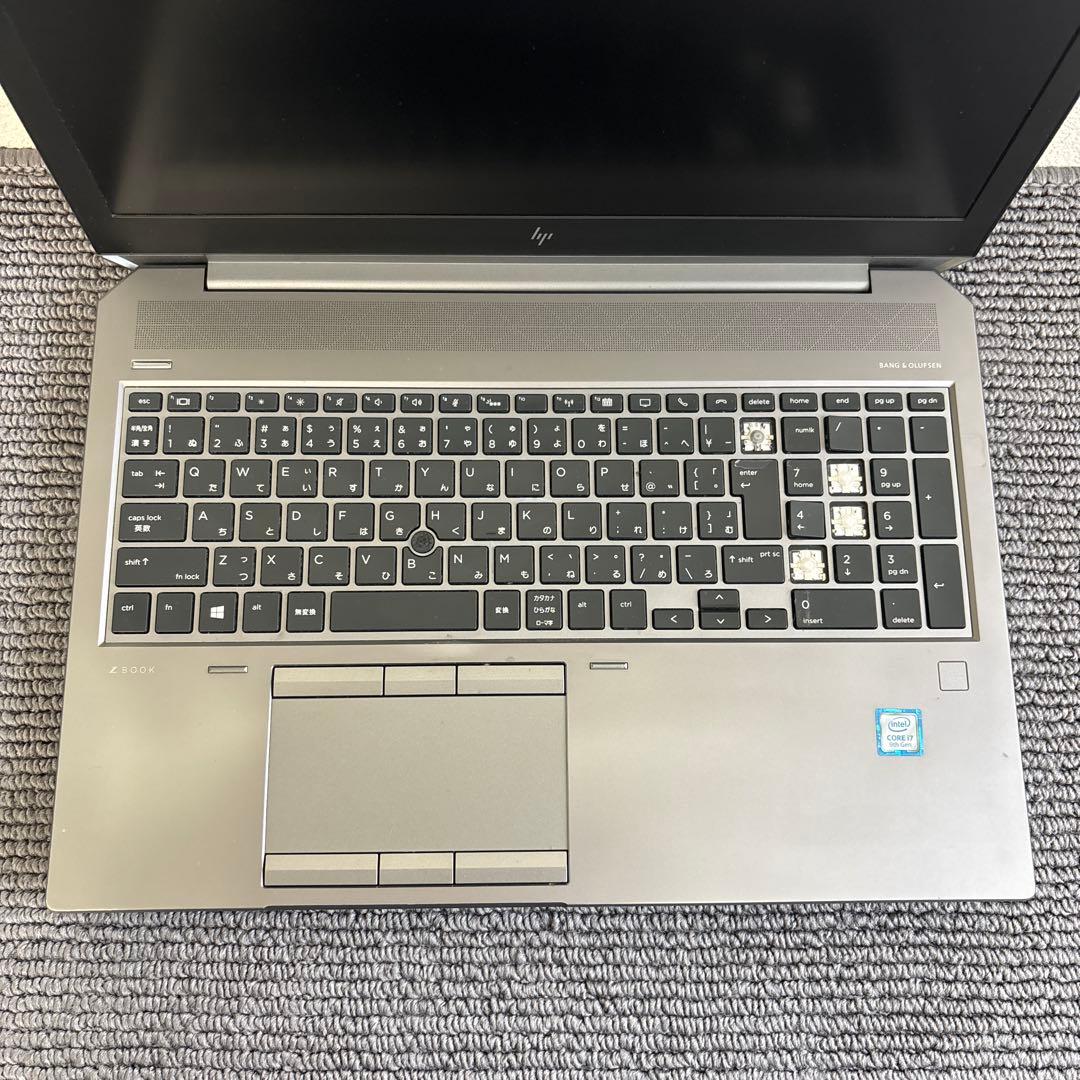 HP ZBook 15 G6 i7-9750H メモリ16GB #M6552