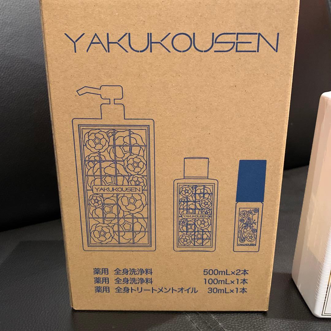 薬酵泉YAKUKOUSEN 全身洗浄料セット 500mL×2本100ml1本