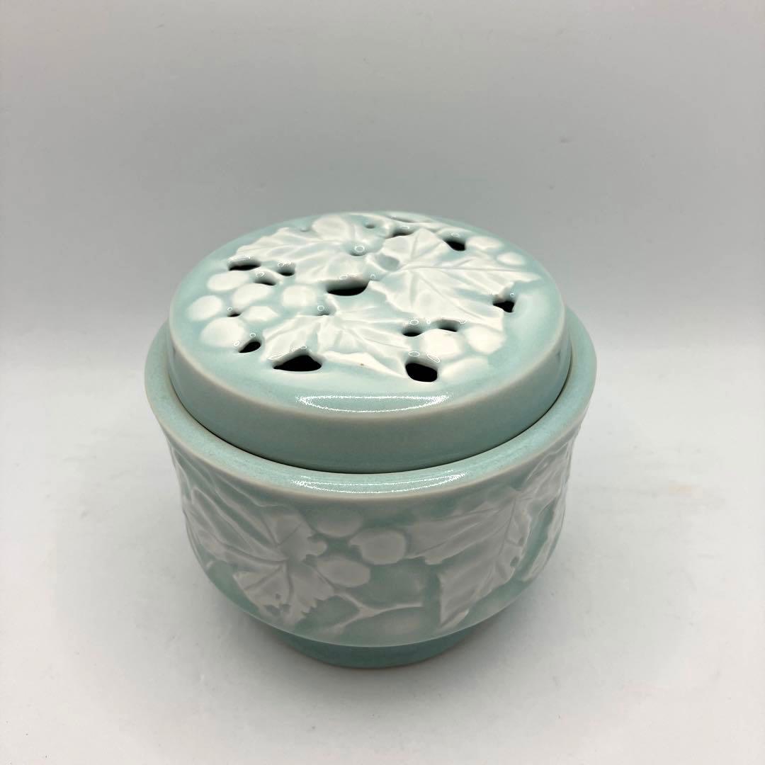 青磁高炉　高炉　青磁　工芸品　骨董品
