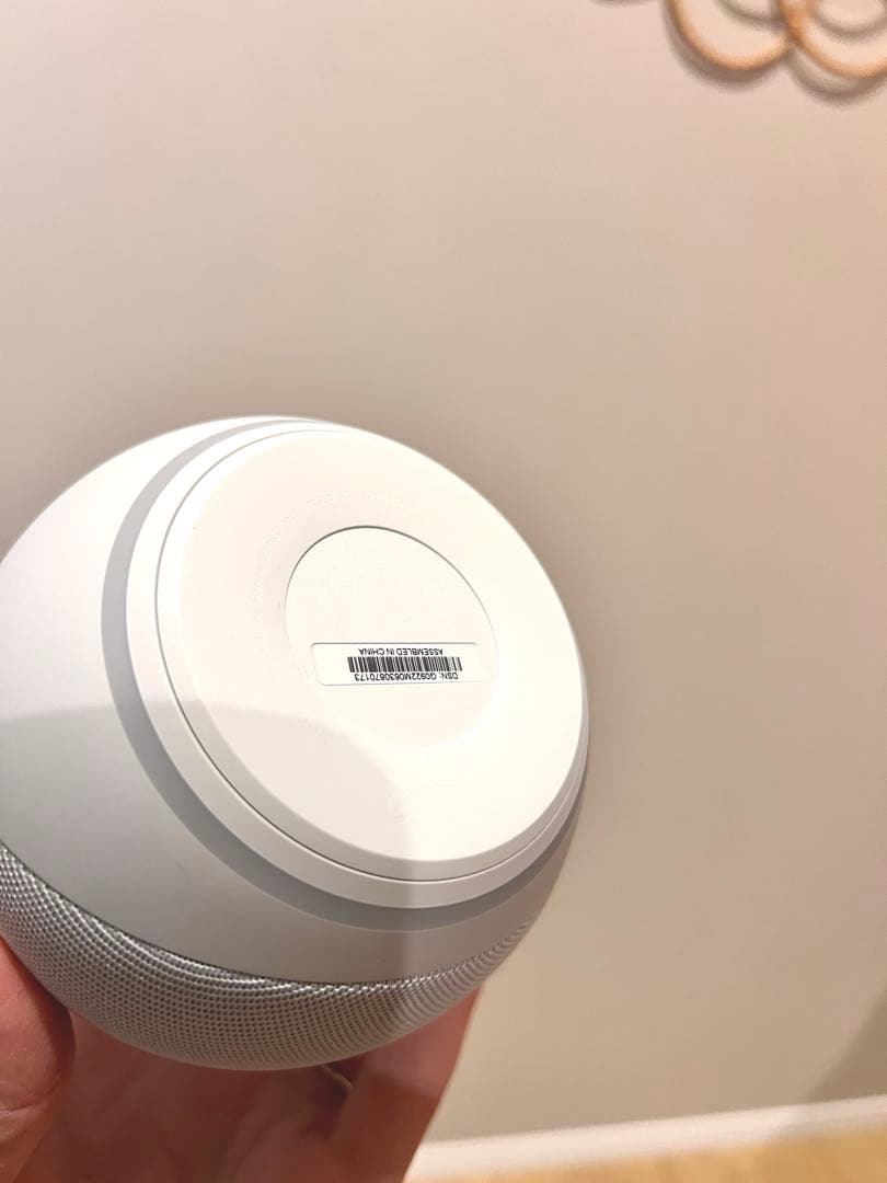 【美品】Echo Dot with clock第5世代 グレーシャホワイト