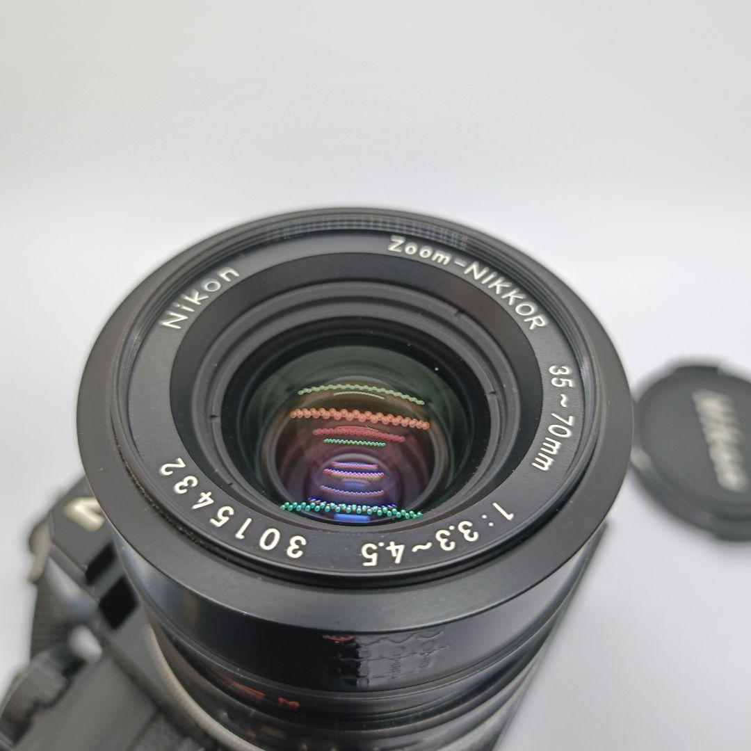 Nikon FA 【ジャンク】zoomレンズ、データバックMF-16（可動）付き