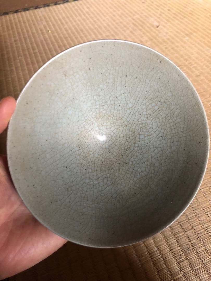 上手の雰囲気！古い高麗茶碗 検茶道具抹茶碗李朝高麗青磁