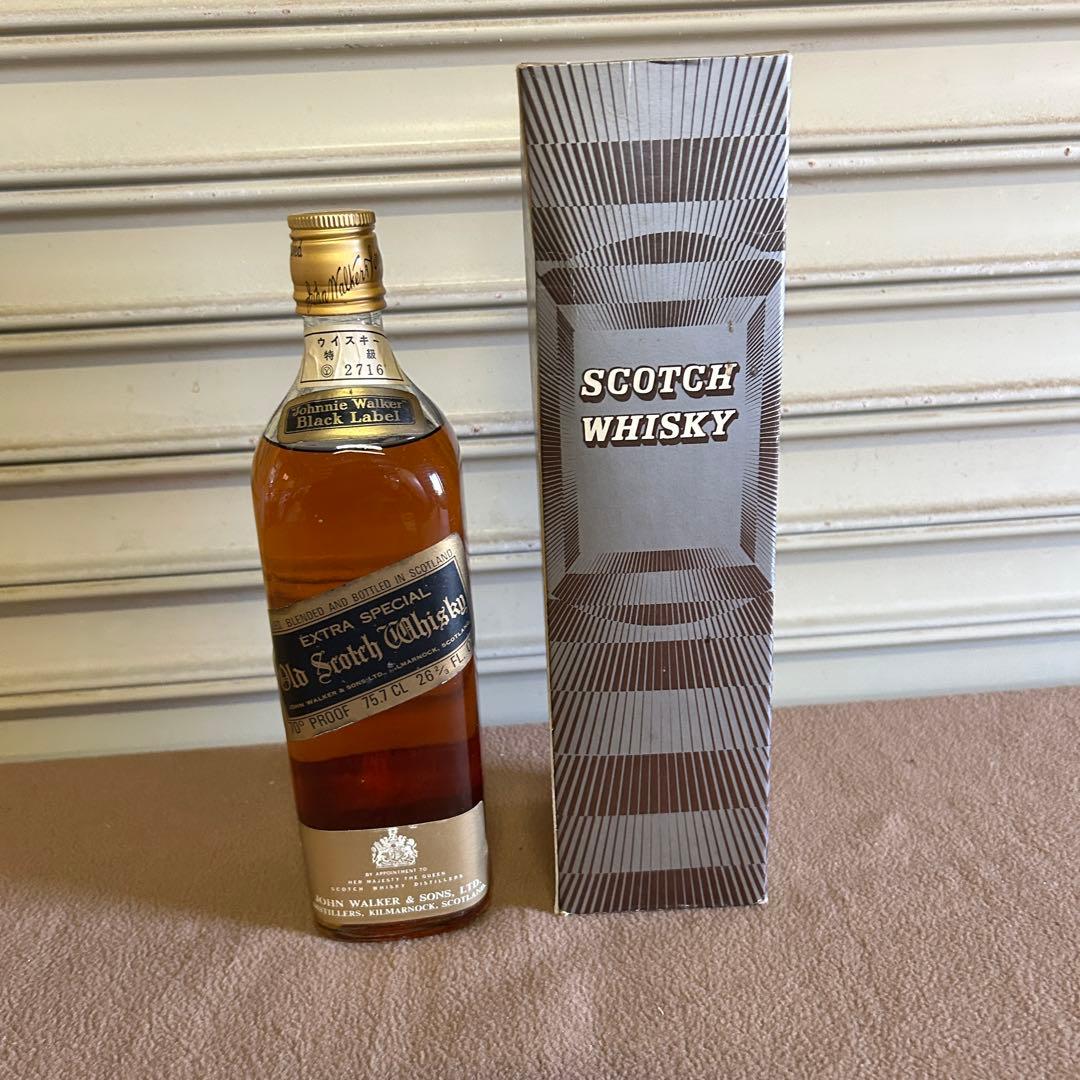 CK51★お酒★ 未開封 お酒 ジョニーウォーカー ブラックラベル 760ml