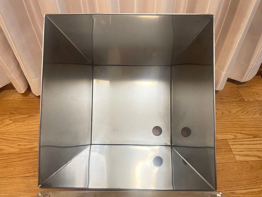 蜜こし器　秋田屋本店　二重蜜こし　一斗缶用　ステンレス製