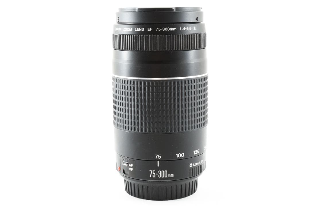 美品　フルサイズ対応　Canon EF 75-300㎜ 1:4-5.6Ⅲ