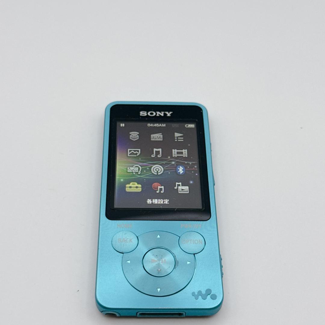 【概ね美品】SONY WALKMAN NW-S14 8GB ブルー ディズニー