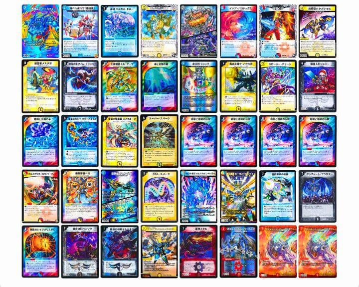 デュエマ引退品　デッキ　デッキパーツ　まとめ売り　プレイマットつき
