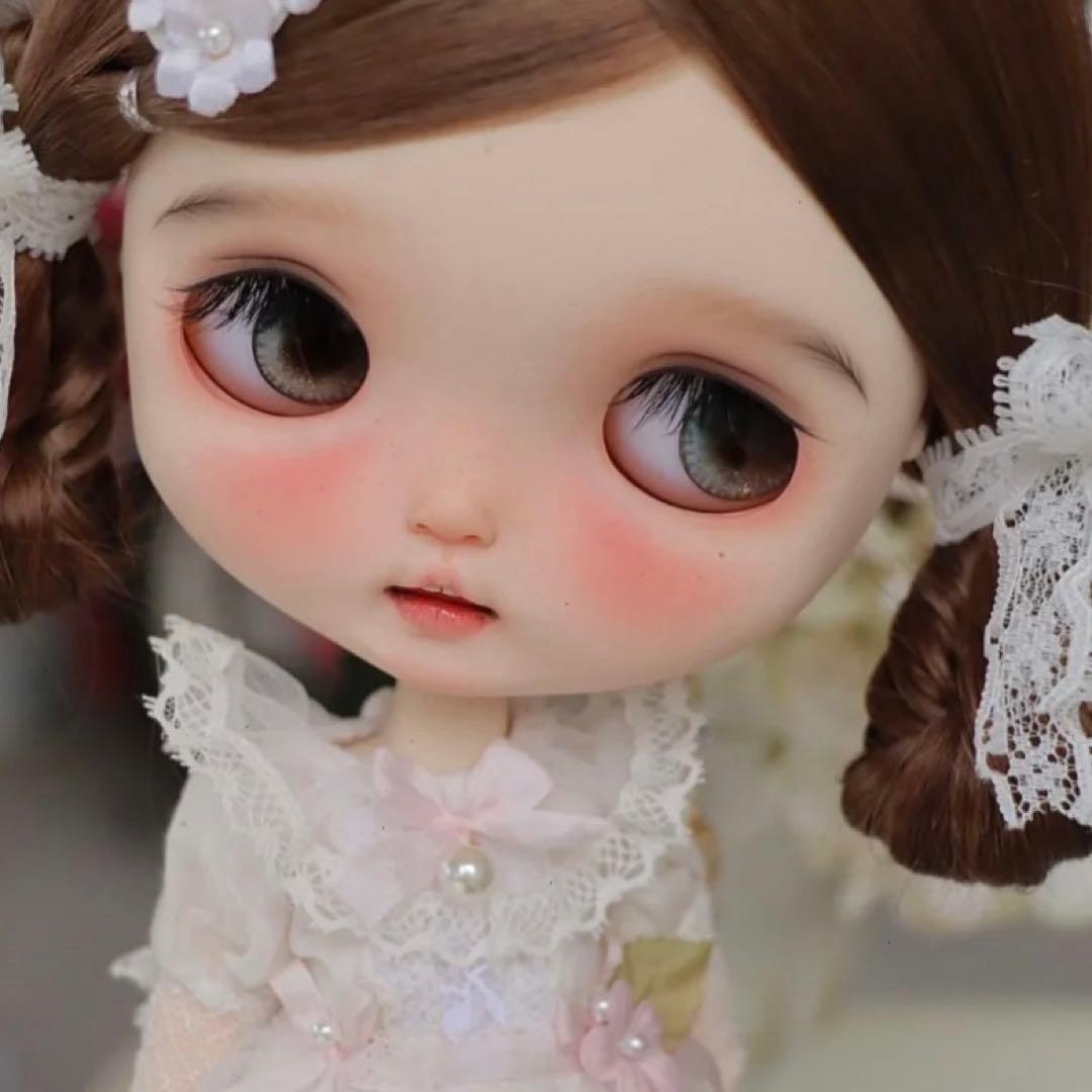 作家様カスタムブライス 人形 かわいい うさぎ顔 カスタムドール