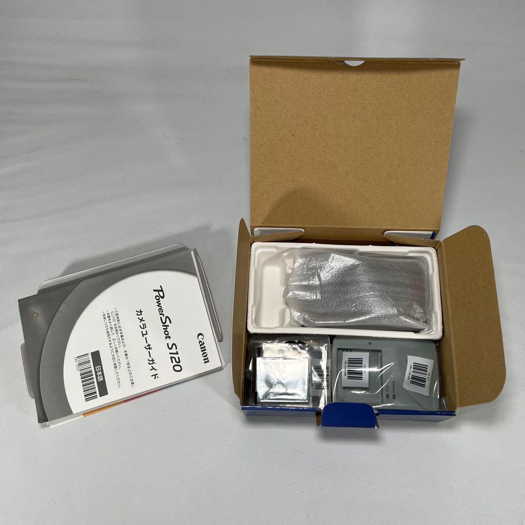 【美品】Canon PowerShot S120 ブラック F1.8 Wi-Fi
