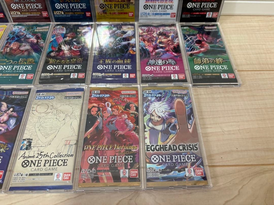 ワンピースカード　絶版パック　まとめ売り　17パック