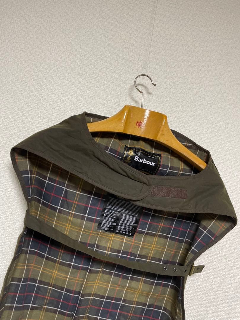 BARBOUR ドッグコート バブアー オイルド コーティング ポンチョ