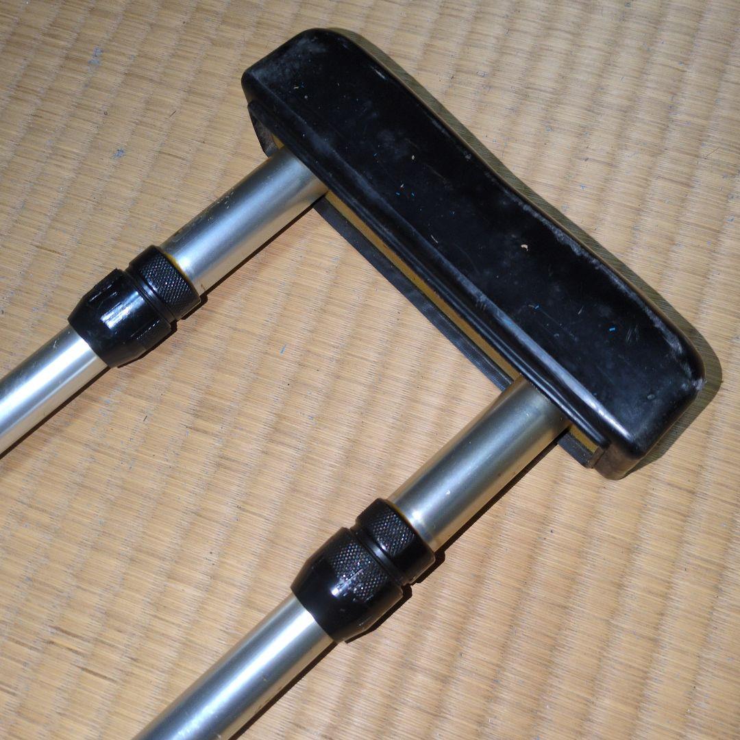 ★病院内 購入品★まつば杖 2本セット アルミ製 松葉杖 クリスタル産業