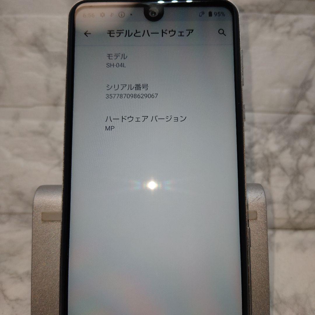AQUOS SH-04L docomo 　注意:SIMロック解除せず。