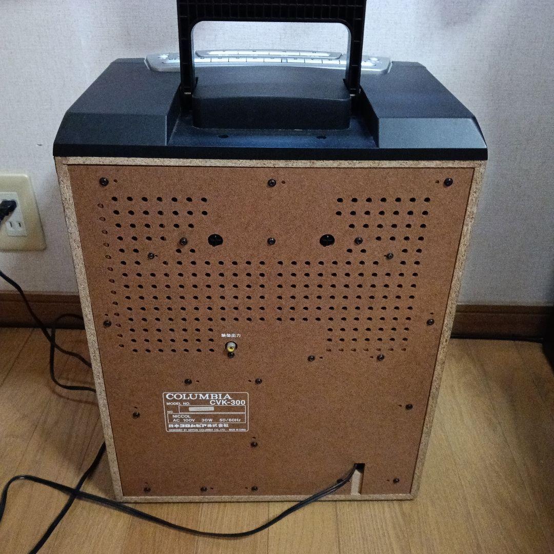 COLUMBIA カラオケ CDカセットテープ プレーヤー