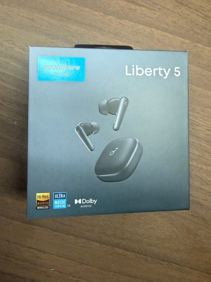 【値下げ可】Soundcore Liberty 5 本体+イヤーチップ全サイズ