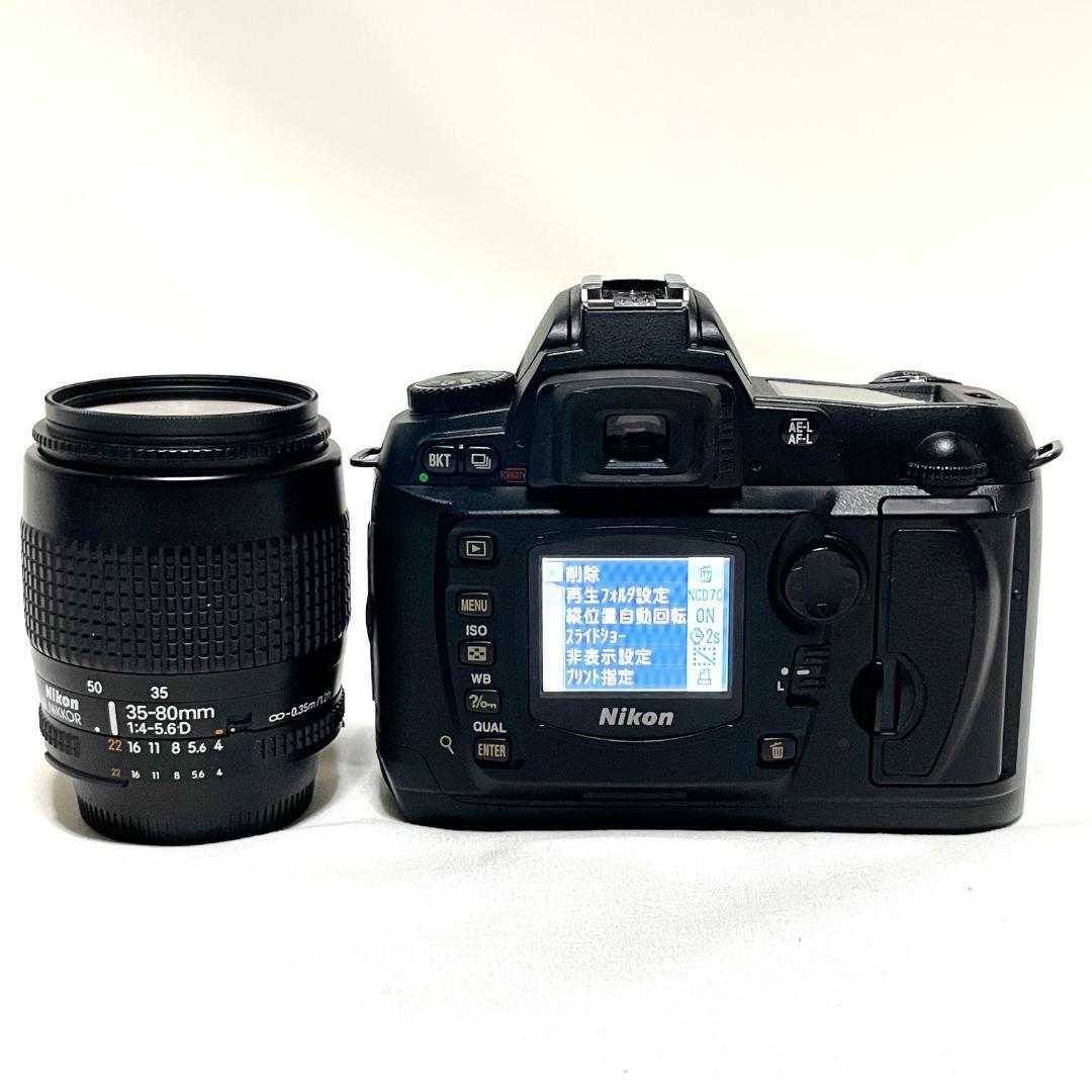 一眼レフデビュー❣️ Nikon D70 かんたん操作 標準ズームレンズキット