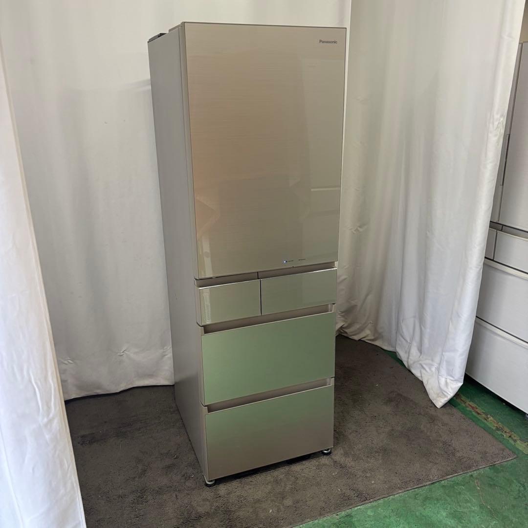 ★273　冷蔵庫　パナソニック　大型　400ℓ-500ℓ　左開き　安い　設置無料