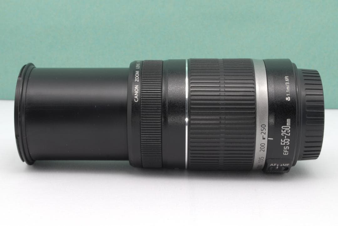 ✨️望遠レンズ Canon EF-S 55-250mm IS 手ぶれ補正 カメラ