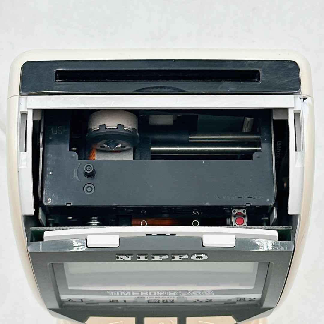 NIPPOタイムレコーダー TIMEBOY 8プラス 取扱説明書 インクリボン付