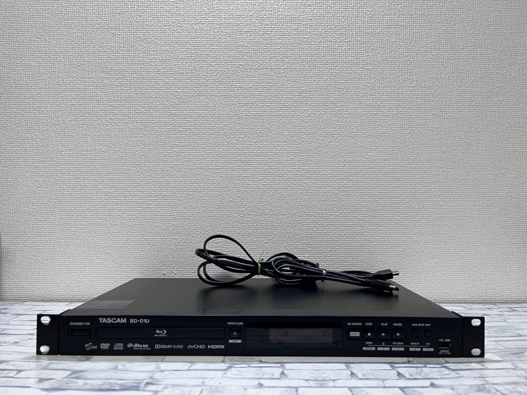 TASCAM タスカム　ブルーレイプレイヤー　BD-01U