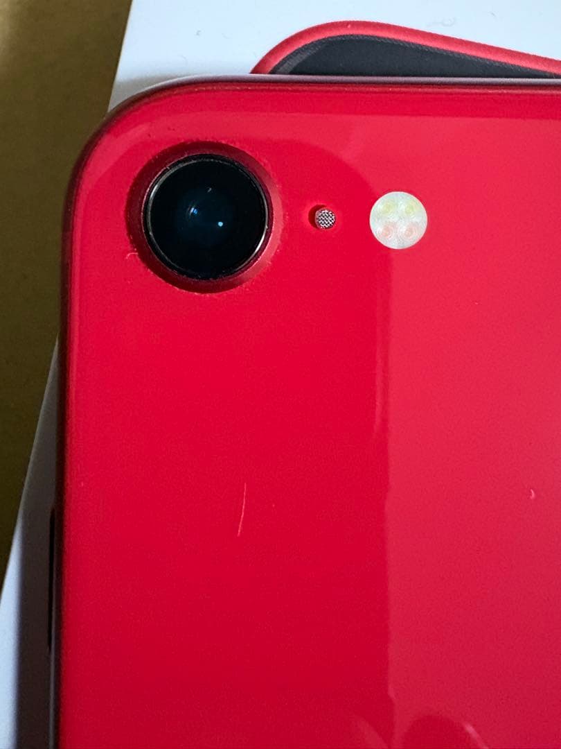 ホームボタン壊れiPhone SE第2世代128GB レッド 箱付きジャンク品