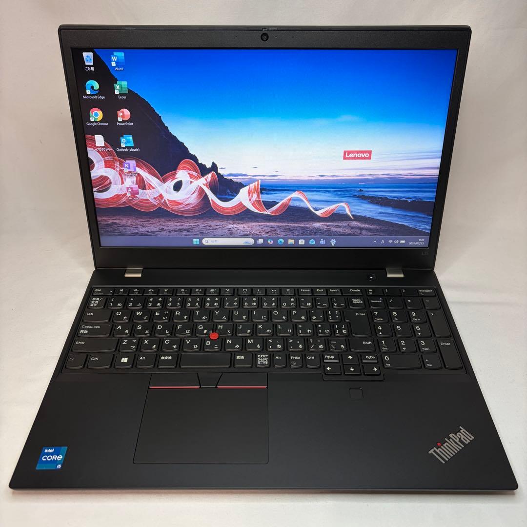 美品 ThinkPad L15 Gen2 第11世代 i5 8GB 512GB