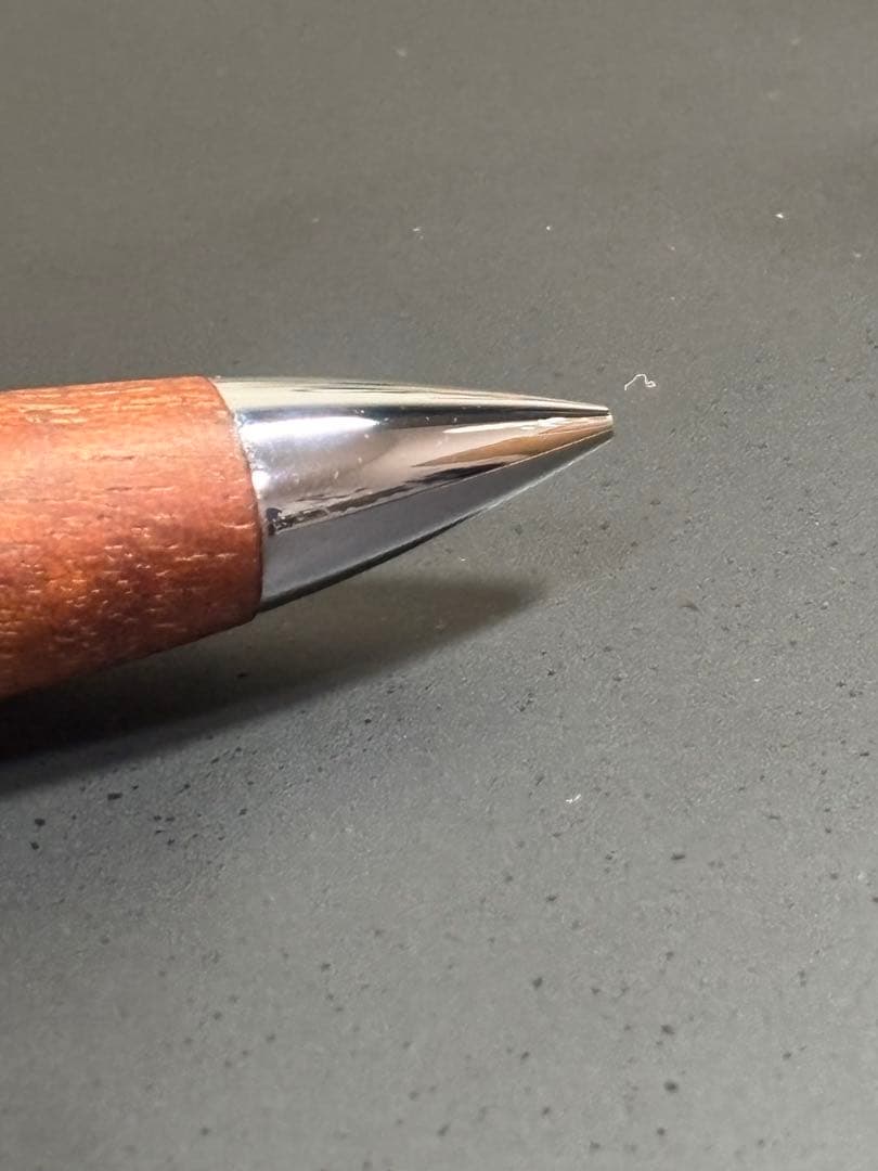 工房楔 シャーペン サペリ杢 0.5mm 消しゴム未使用