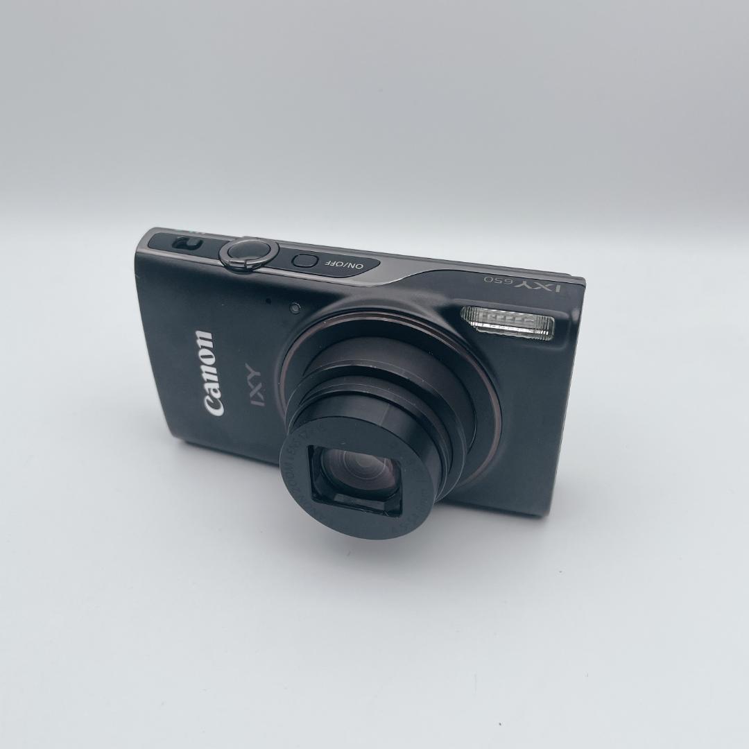 【未使用級】Canon IXY 650 コンパクトデジタルカメラ ブラック