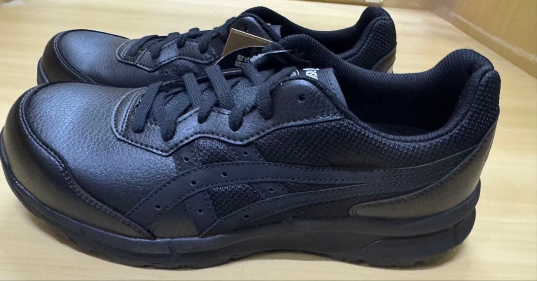 CP111 001 27cm アシックス　ブラック　asics 安全靴
