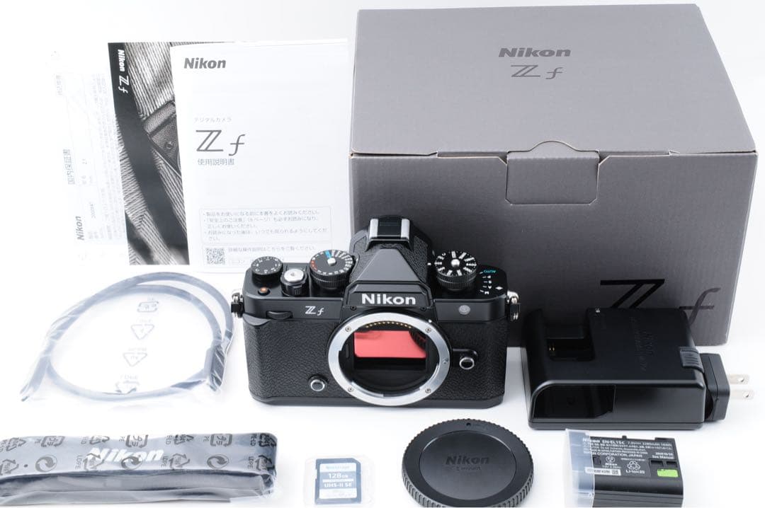 ほぼ新品 【SC:497回】 ニコン Nikon Zf 箱 128GB SD付き