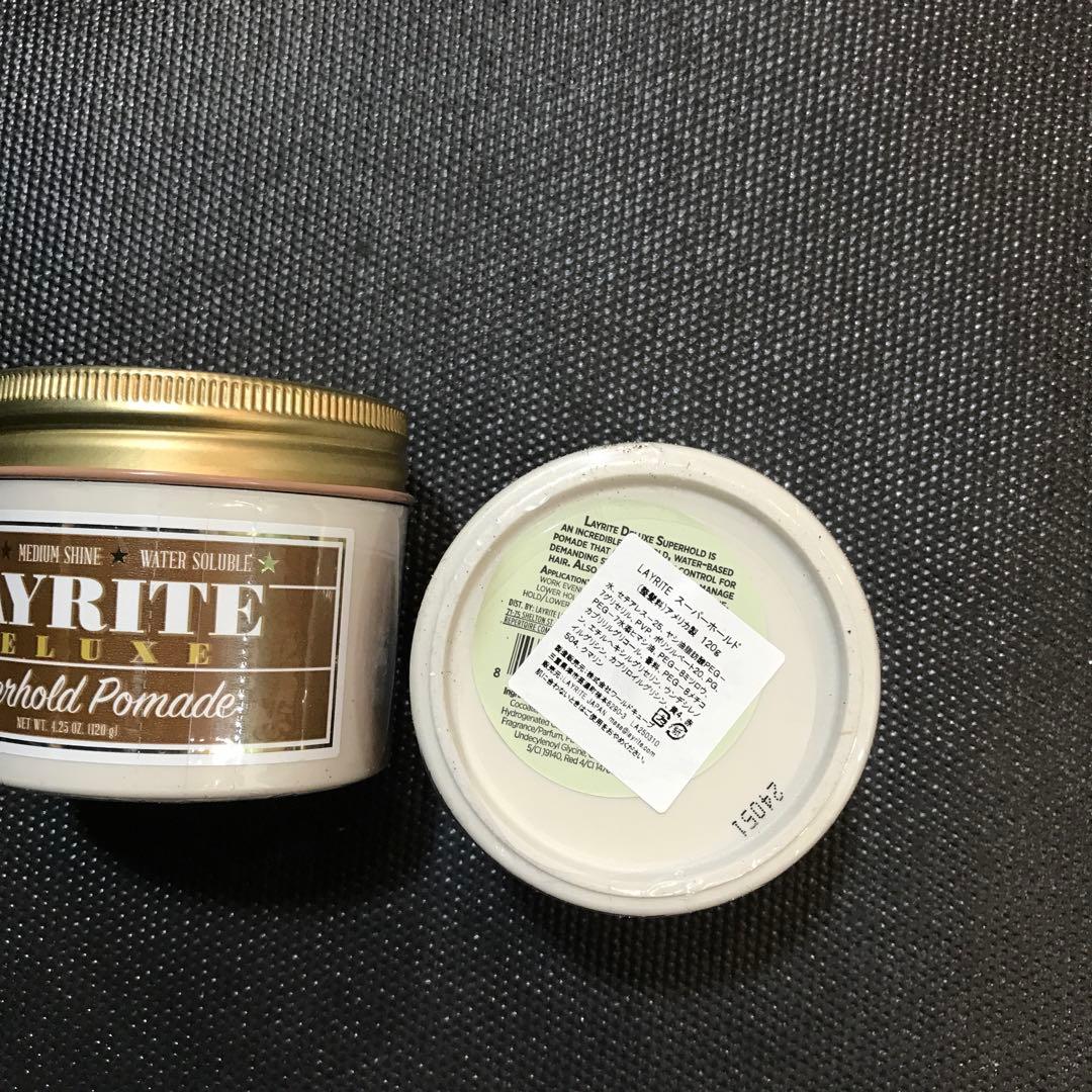 LAYRITE Superhold Pomade 120gニコセット