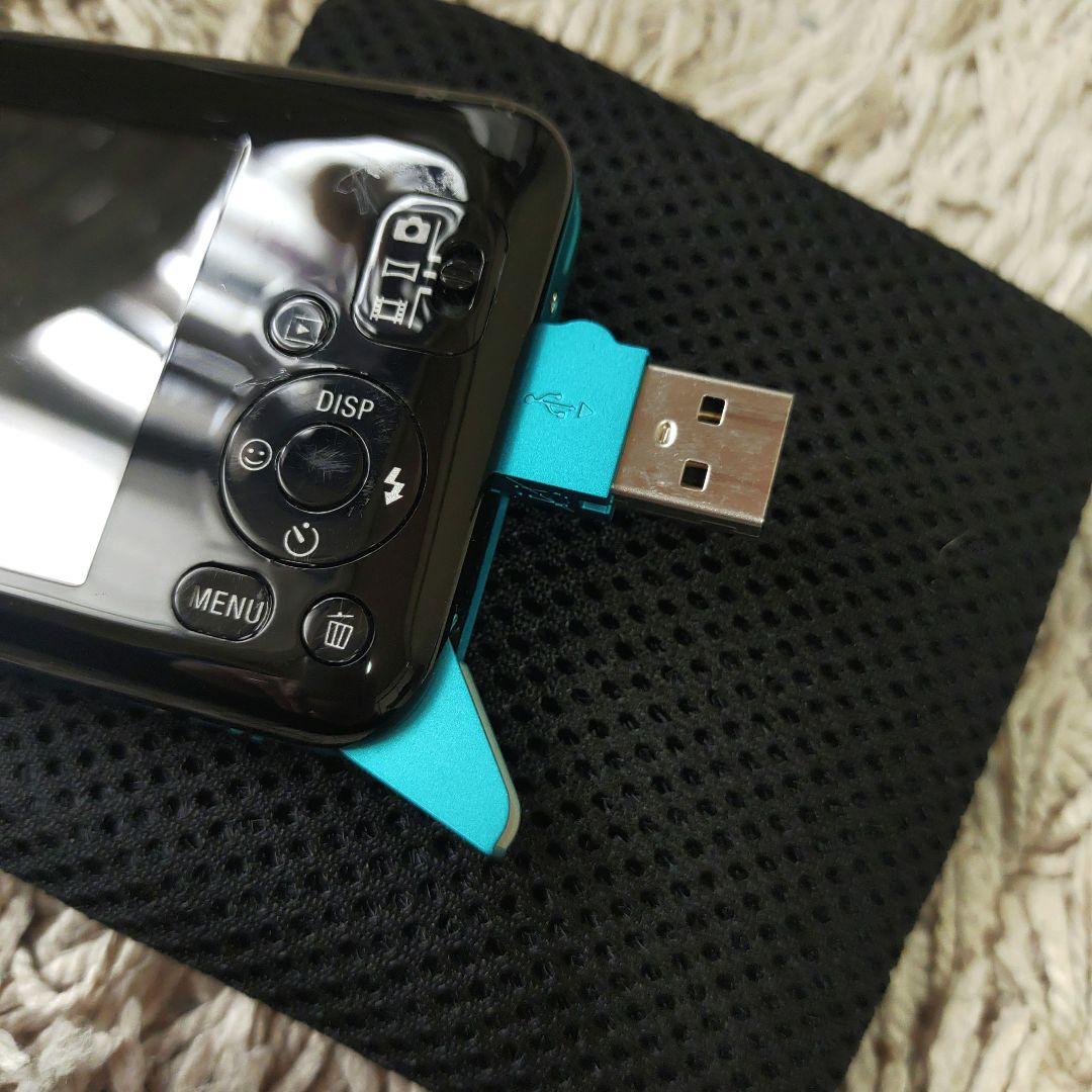 【海外仕様】SONY　ソニー　サイバーショット　DSC-J10 カメラ　ブルー