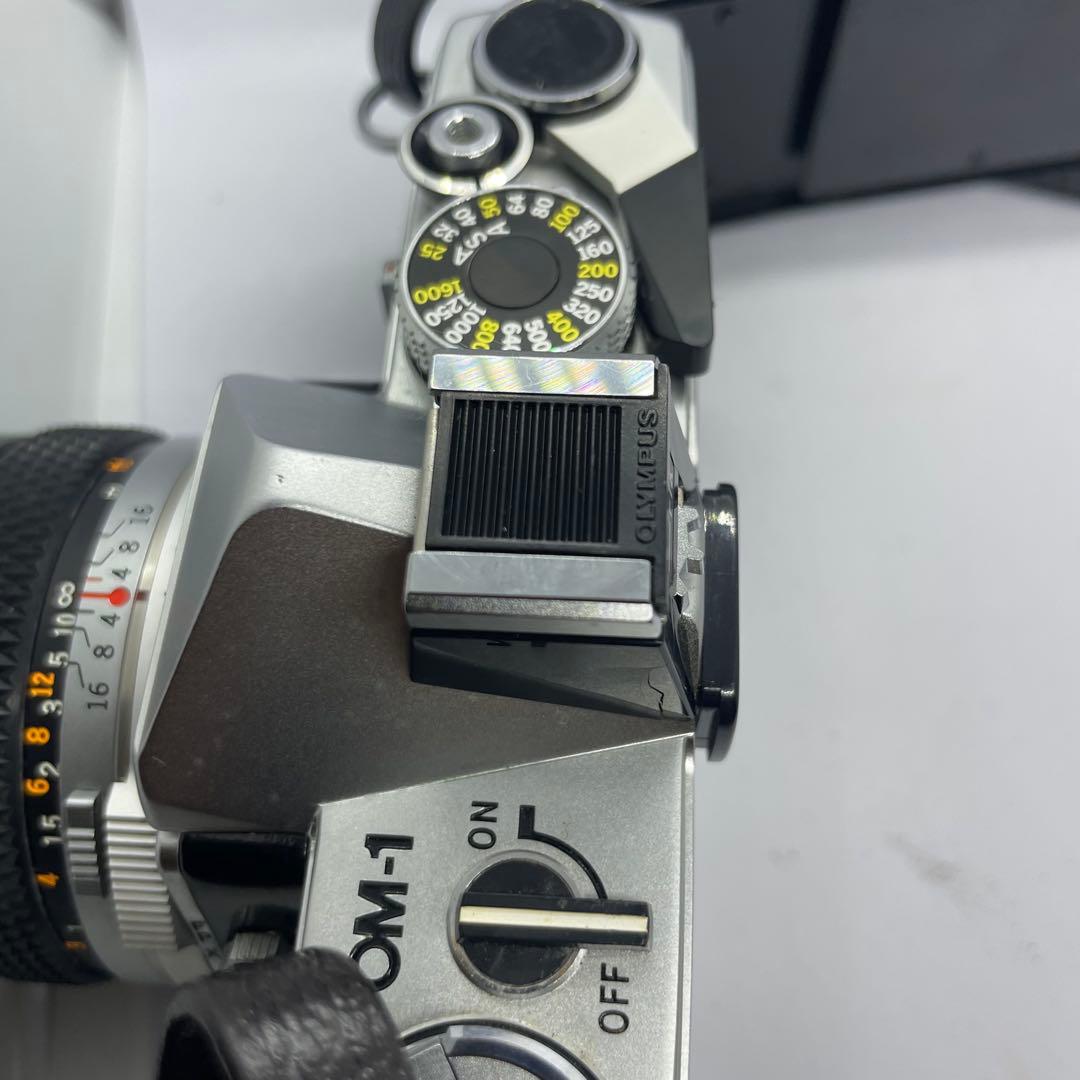 【美品】ケース付き OLYMPUS OM-1 + 50mm f/1.8