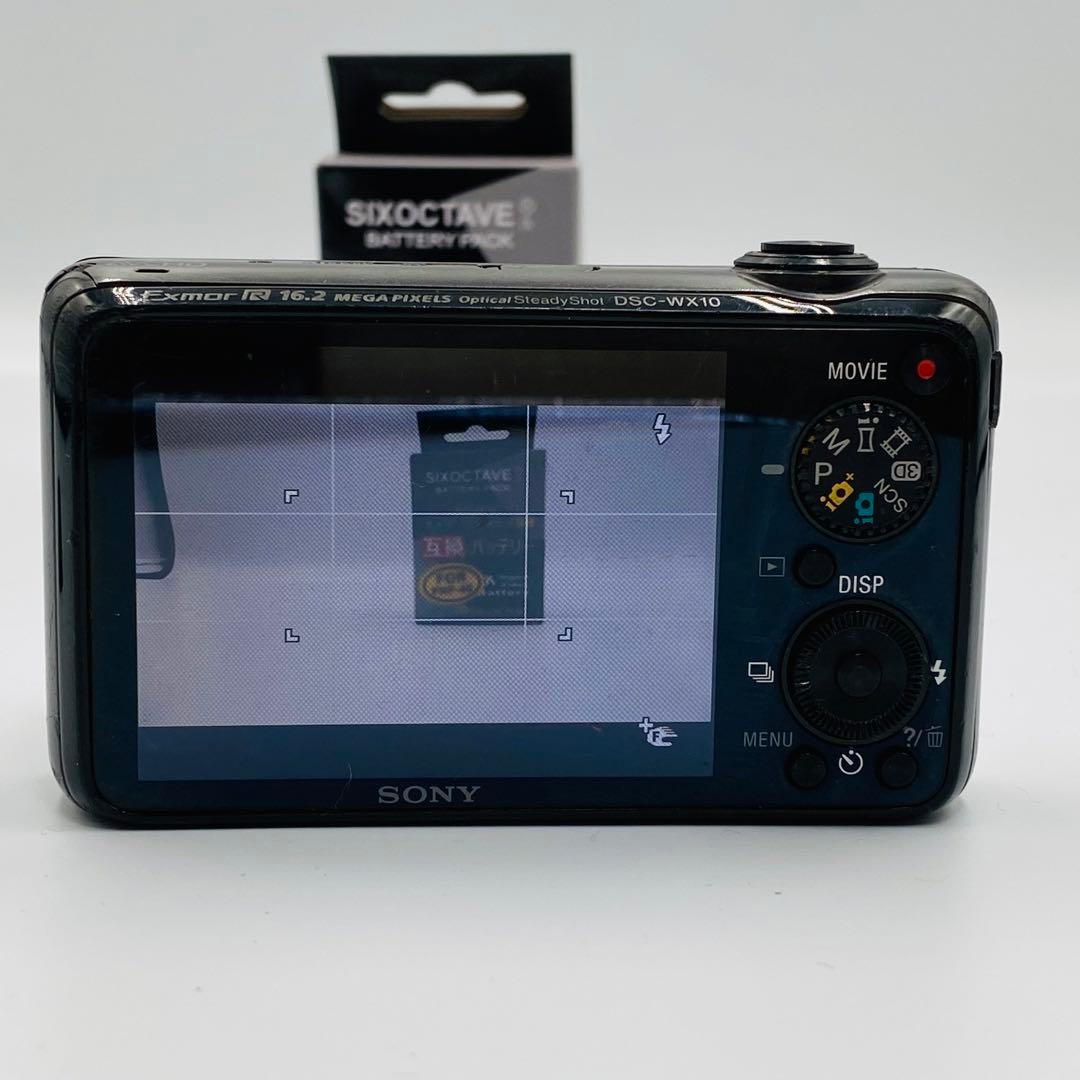 動作確認済 SONY Cyber-shot G DSC-WX10 デジカメ