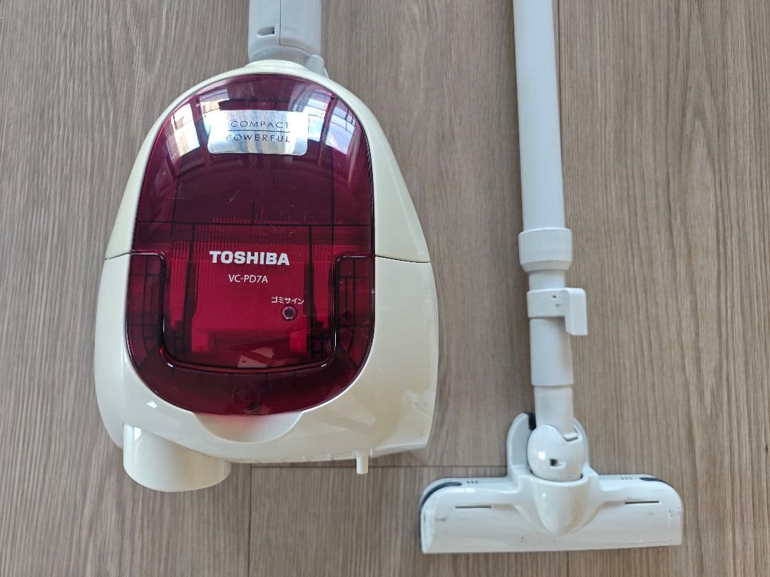東芝　掃除機　紙パック式　VC-PD7A　おまけ付き