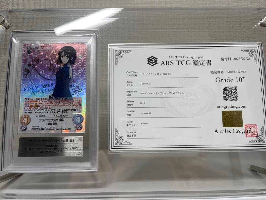 カオス　Chaos フラグの立たない彼女「加藤 恵」　ARS10+