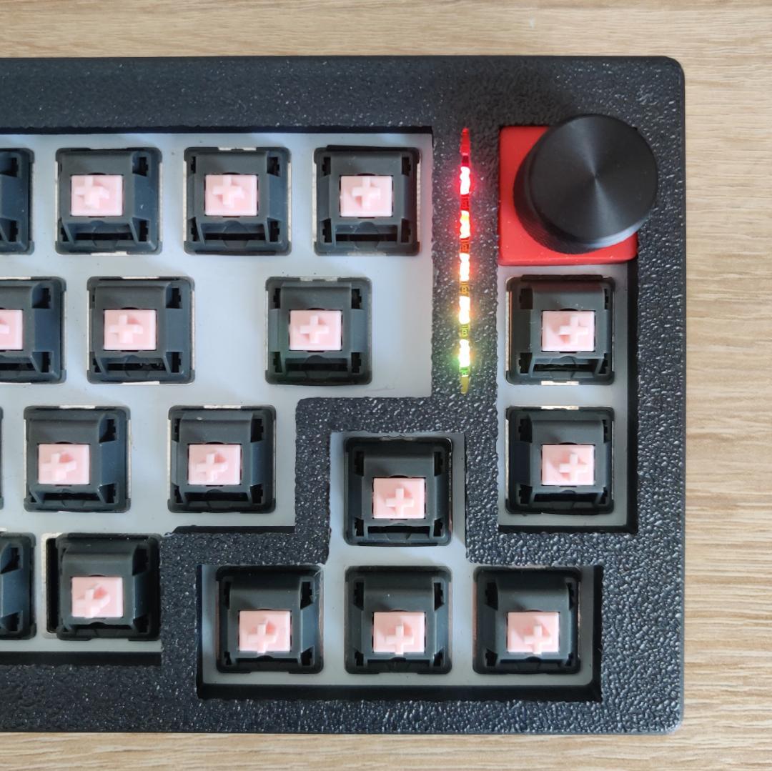 40％ キーボード Program Yoink! ★ロータリノブ付：Vial対応