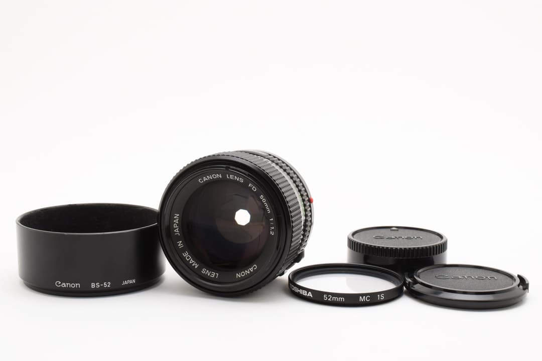 超美品 Canon New FD 50mm F1.2 キャノン #8739