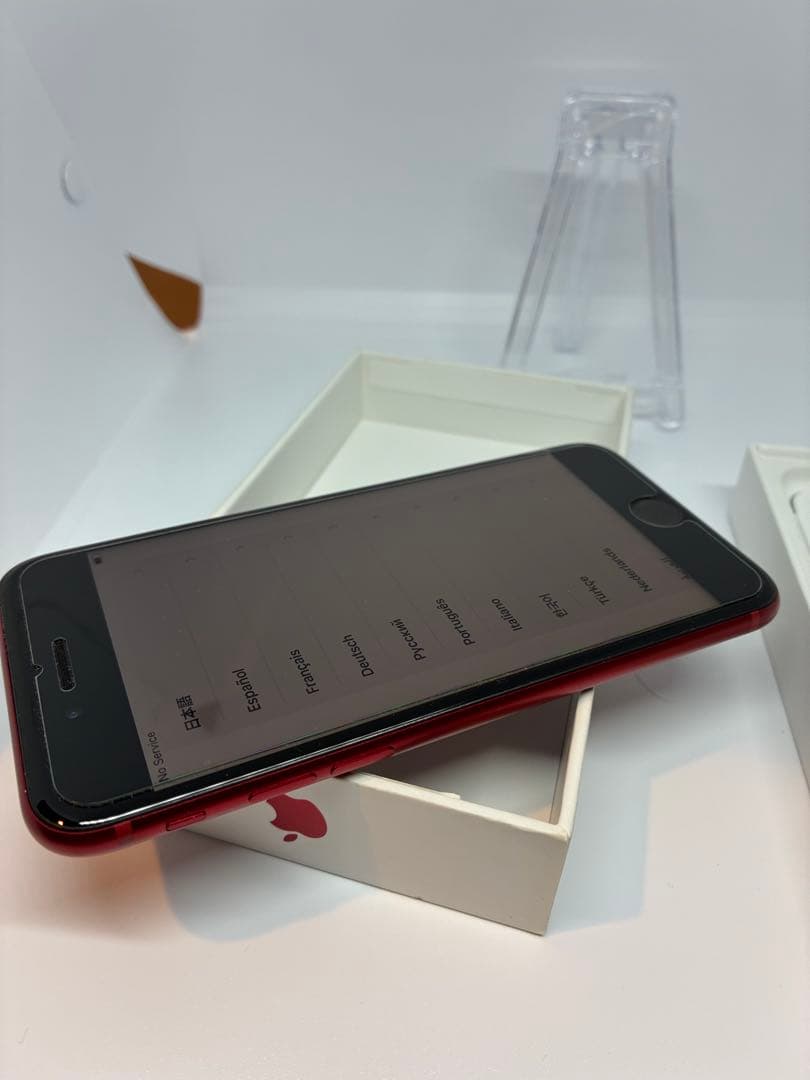 iPhone SE 第3世代 64GB RED SIMフリー美品バッテリー96%