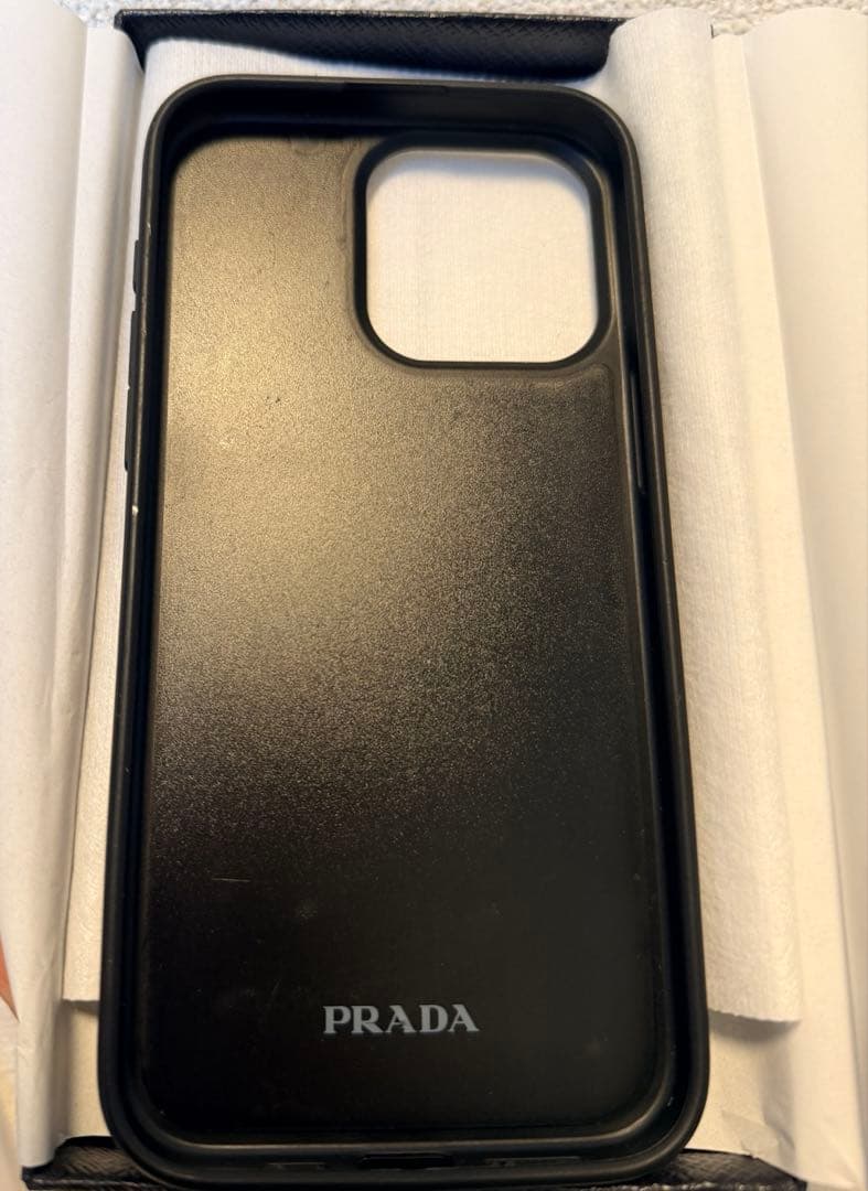 PRADA ブラック　iPhon15ProMax ケース