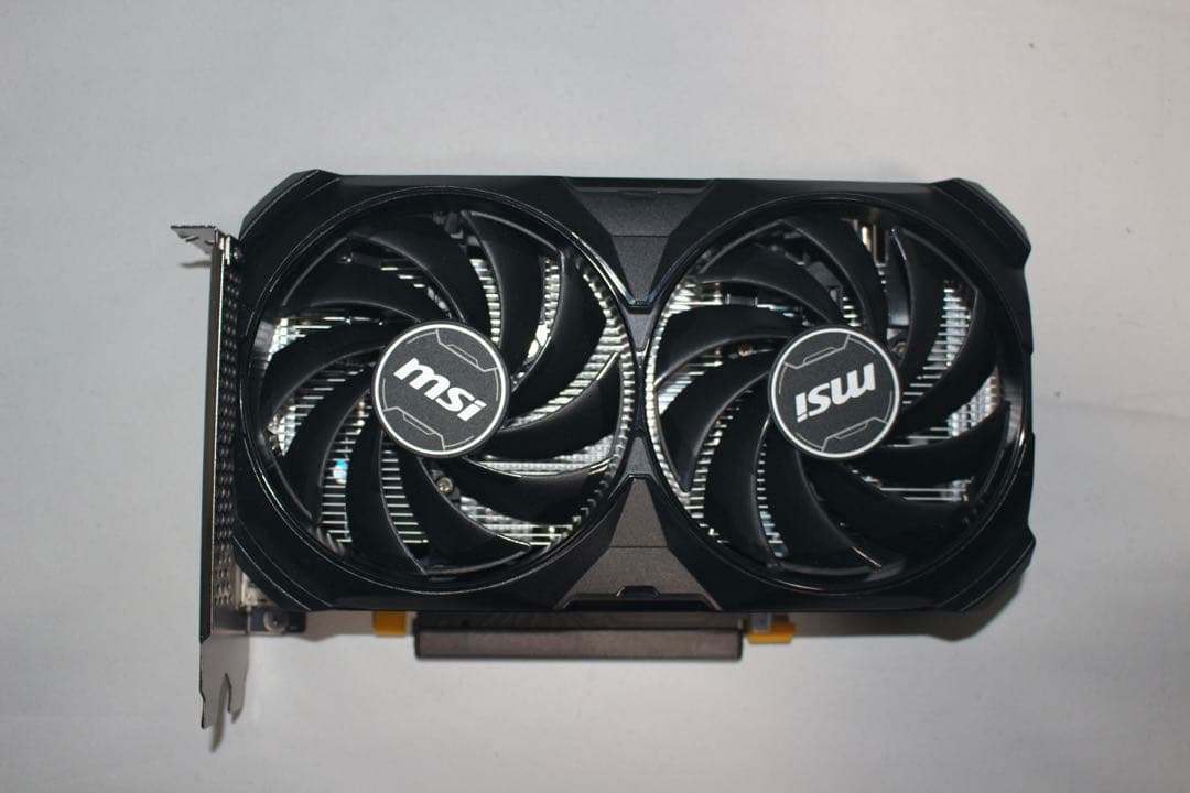 【ほぼ未使用】RTX4060 VENTUS 2X BLACK 8G OC MSI