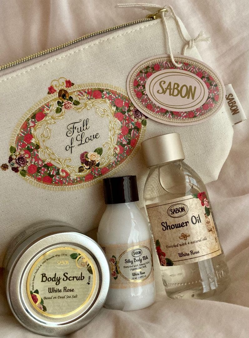 ☆新品未使用☆紙袋付き☆SABON ボディケアギフト ローズガーデン