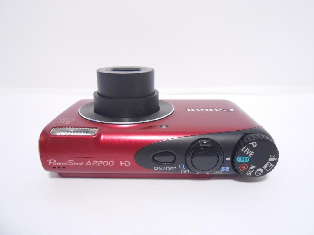 【お値下げ歓迎・美品】Canon PowerShot A2200 レッド