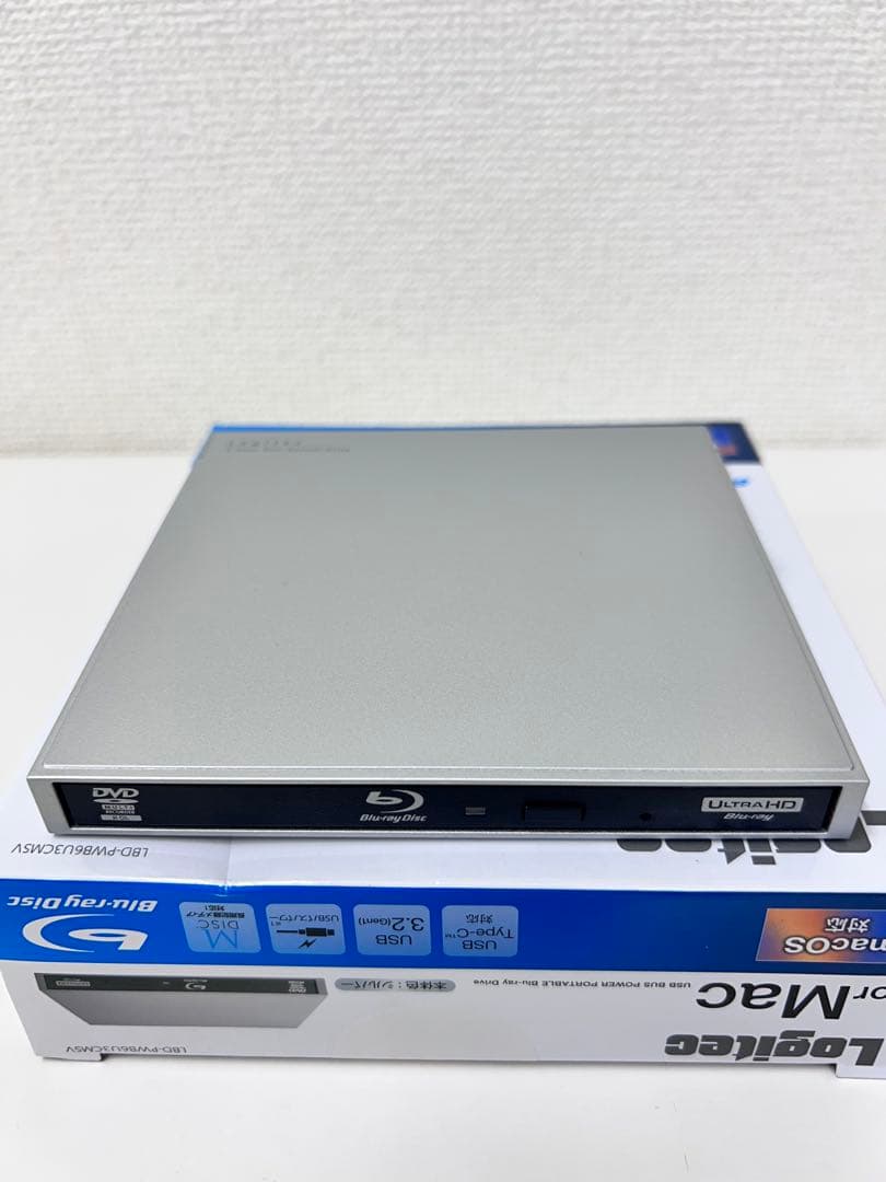 #DVD210 ロジテック 外付け ブルーレイドライブ for Mac