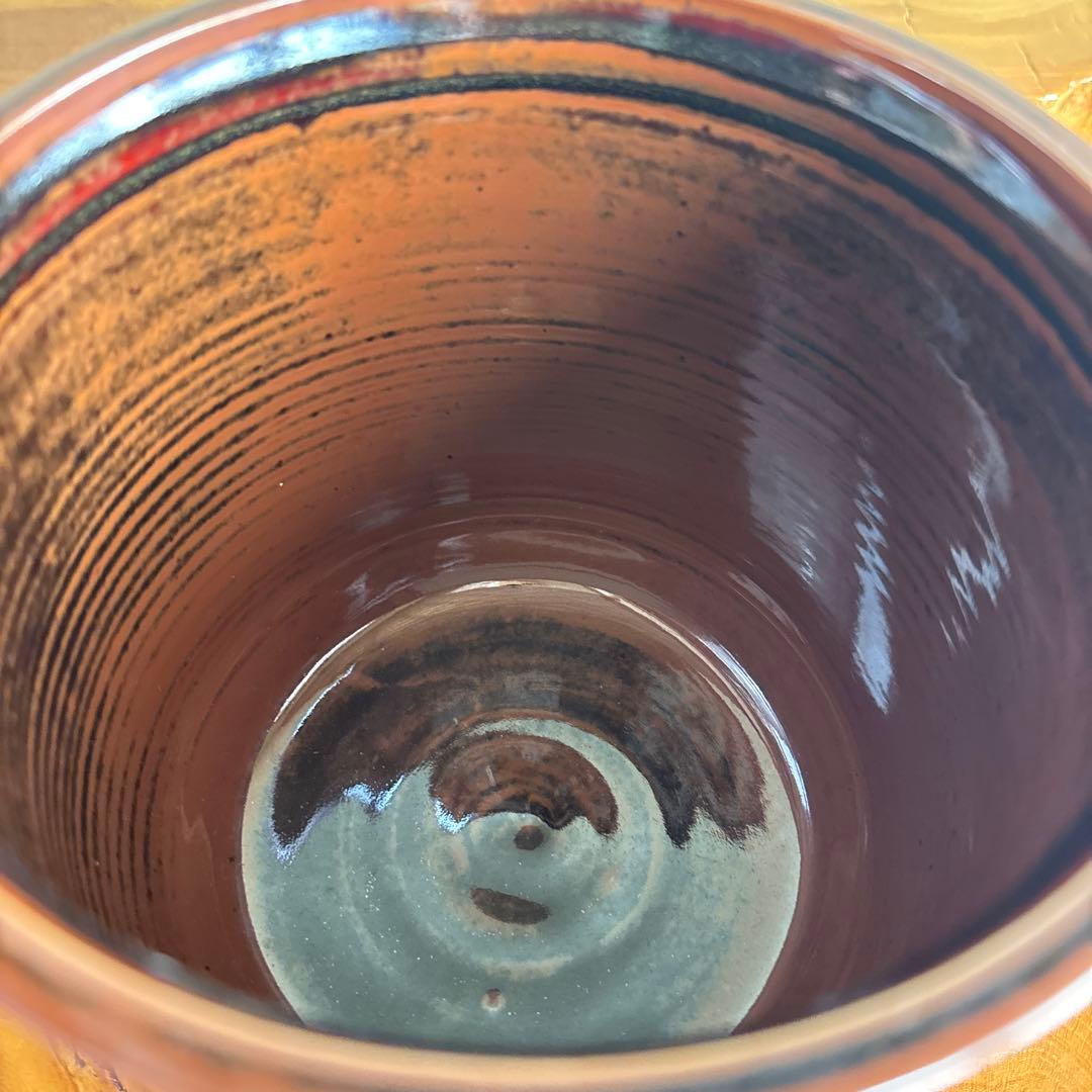加藤藤山作 古瀬戸水指 茶道具 共箱
